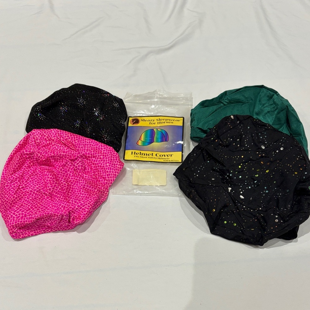 Colorful Helmet Covers Set
